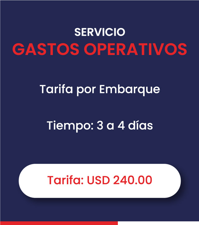 GASTOS OPERATIVOS